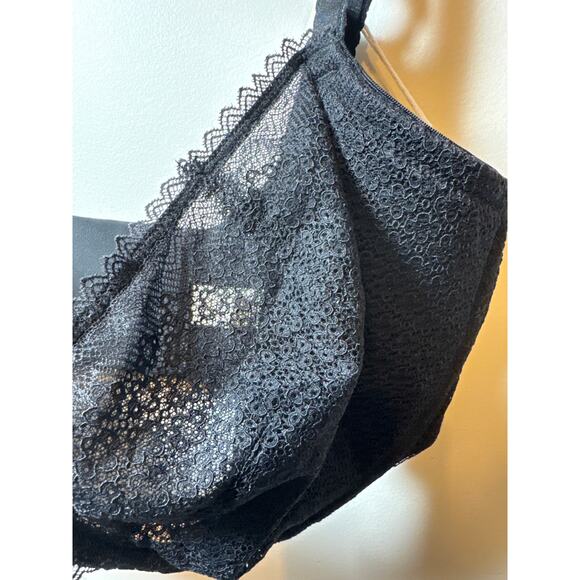 Brand New Bare Women's Size 36H Black Push Up Bra Without Padding - Picture 6 of 11